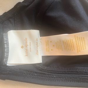 Kate Spade bathing suit top black